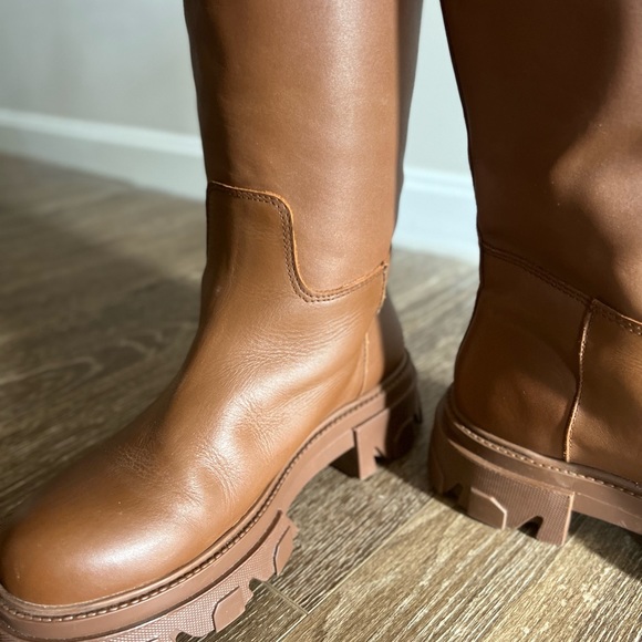 Steve Madden leather boots size 8 - Picture 4 of 7